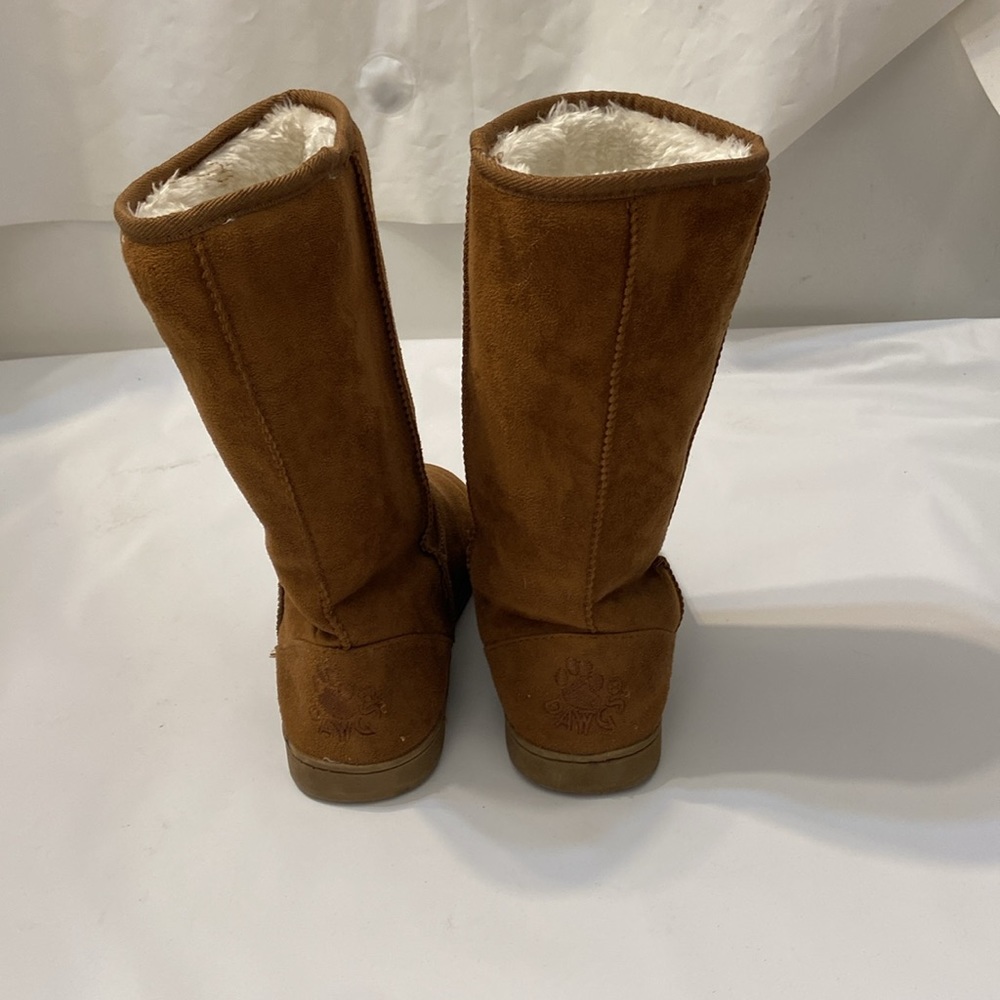 Dawgs Women's 13-inch Microfiber Boots Size 8 - Picture 4 of 9